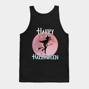 Happy Halloween - The Flying Witch Tank Top